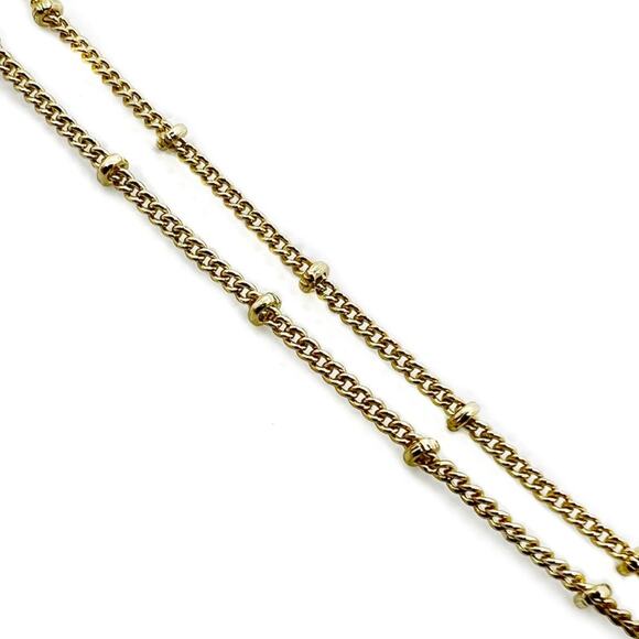 Gold tone Leaf Necklace & Earring Jewelry Set Elegant Nature-Inspired Design - Picture 4 of 10